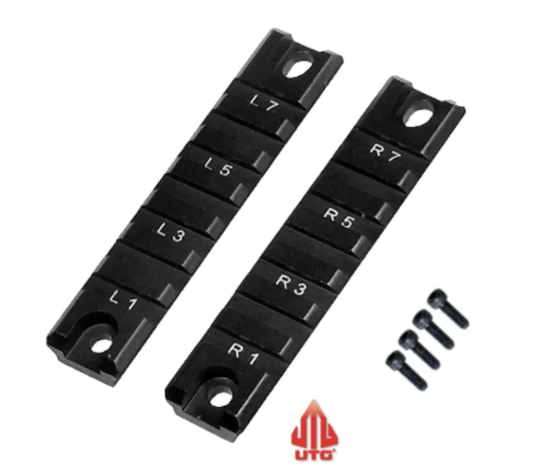 Rail Skinne 10 cm, 2 Stk