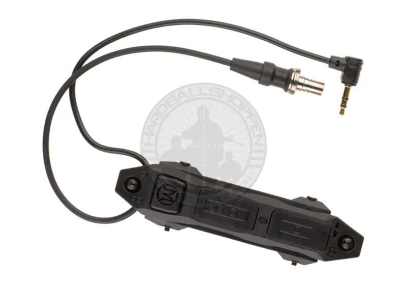 Tactical Augmented Dual Function Tape Switch with Lock SF ML & 3,5mm, Sort