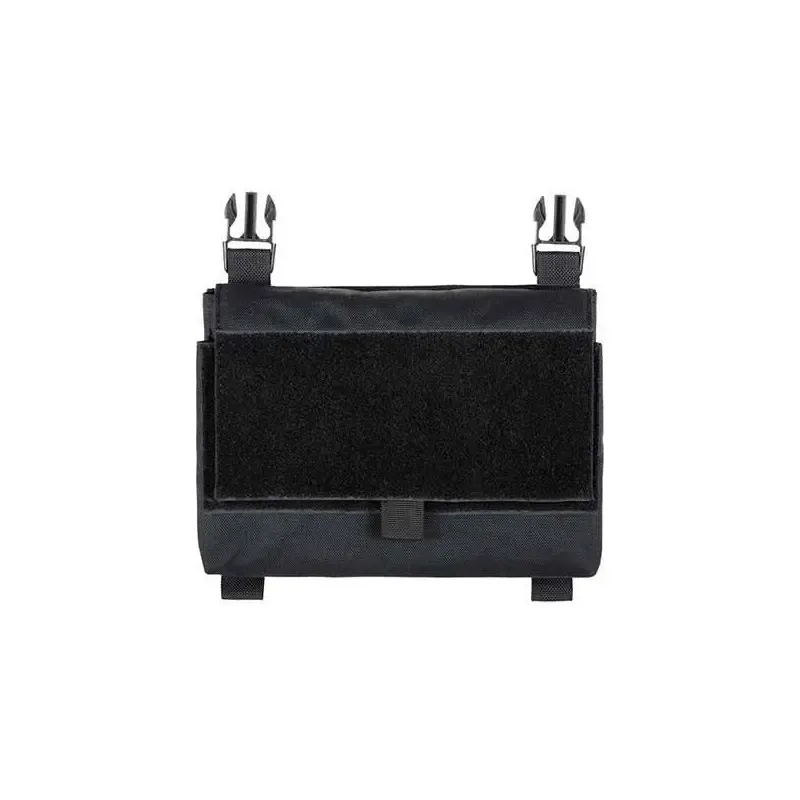 Panel Canguro para Chest Rig Modular · Negro