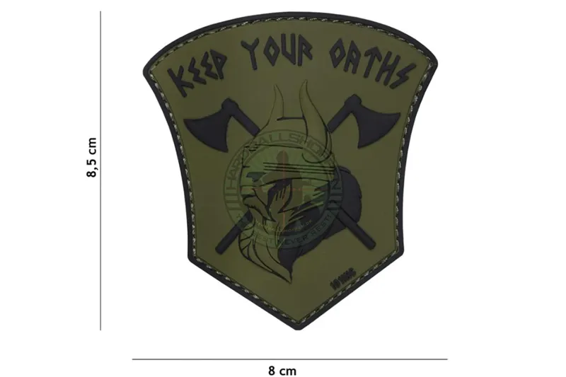 3D PVC, Keep Your Oaths Viking, Grøn