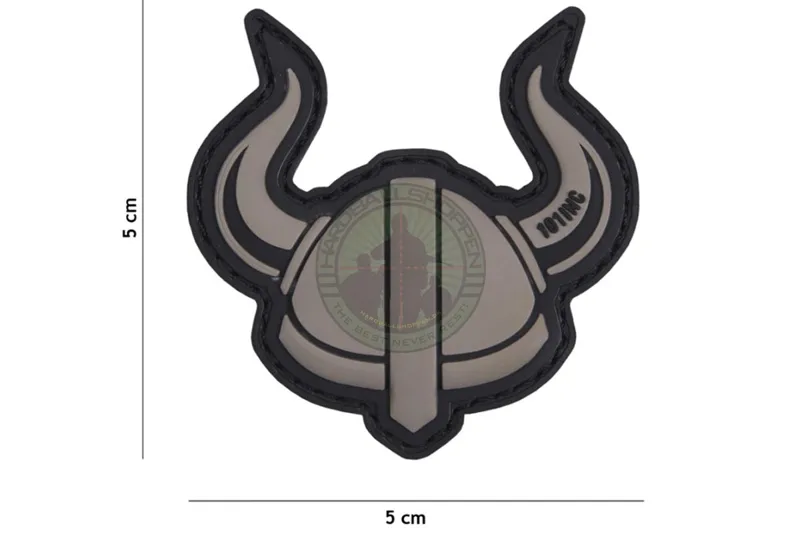 3D PVC, Viking Helmet, Grå
