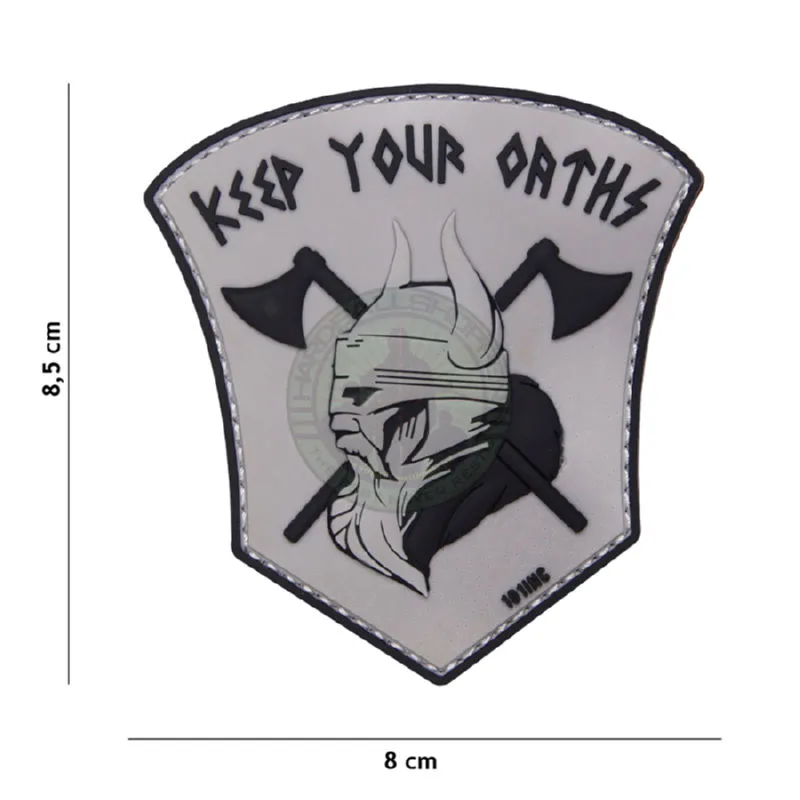 3D PVC, Keep Your Oaths Viking, Grå