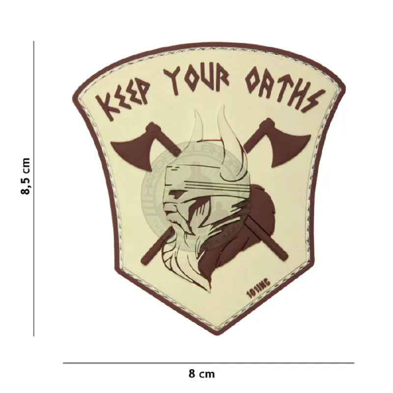 3D PVC, Keep Your Oaths Viking · Tan / FDE