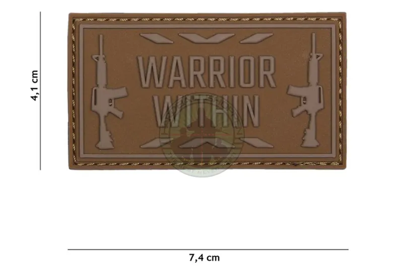3D PVC, Warrior Within · Coyote