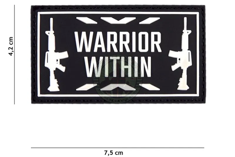 3D PVC, Warrior Within, Sort
