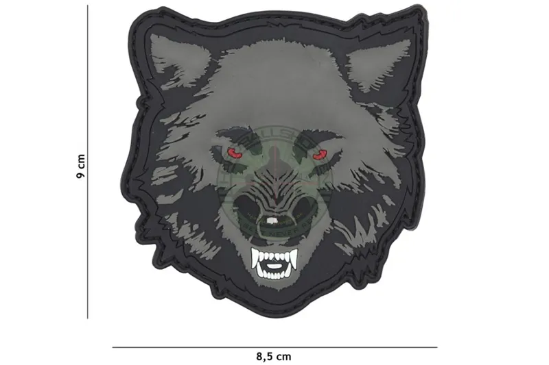 3D PVC, Wolf, Grå