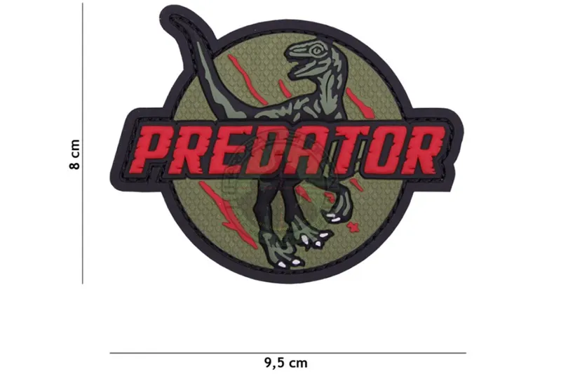 3D PVC, Predator, Rød