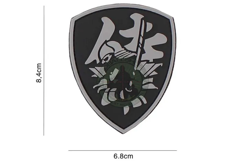 3D PVC, Samurai Shield, Grå