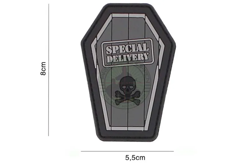 3D PVC, Special Delivery, Grå