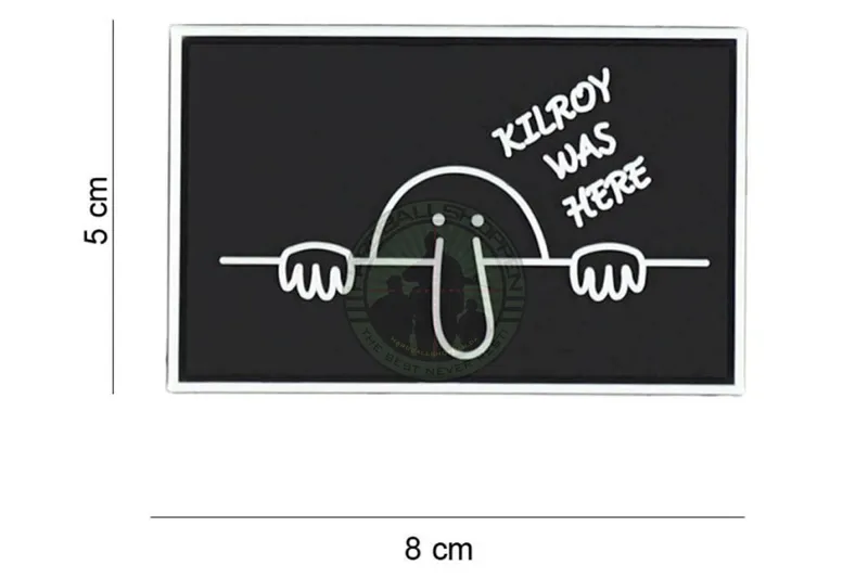 3D PVC, Kilroy Was Here, Sort