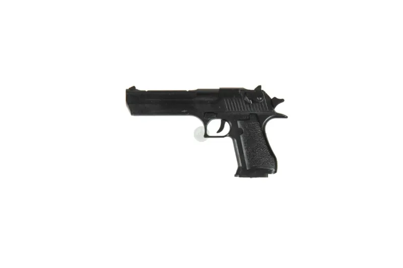 3D PVC, Desert Eagle, Sort · Negro