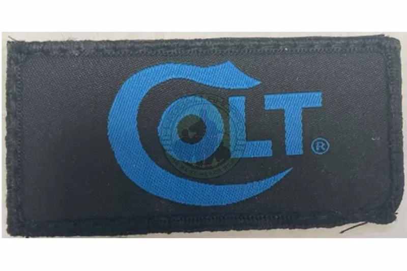 Stofmærke M. Velcro – Colt, Sort