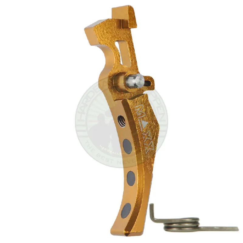 Maxx Model CNC Aluminum Advanced Trigger Style D · Tan / FDE