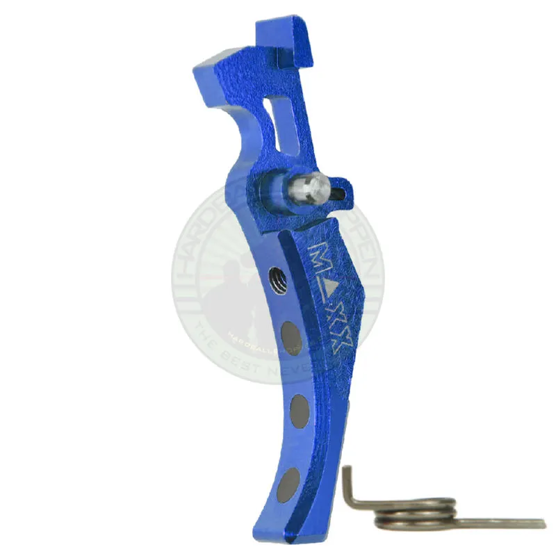 CNC Aluminum Advanced Trigger Style D, Blå