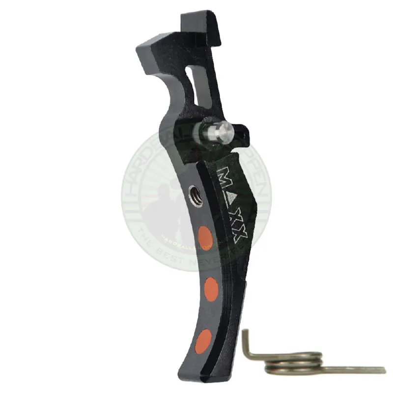 CNC Aluminum Advanced Trigger Style D, Sort