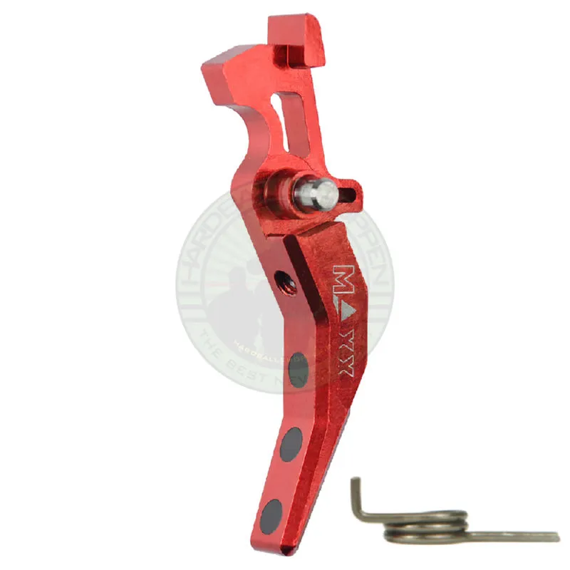 CNC Aluminum Advanced Trigger Style C, Rød