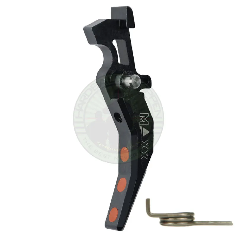 CNC Aluminum Advanced Trigger Style C, Sort