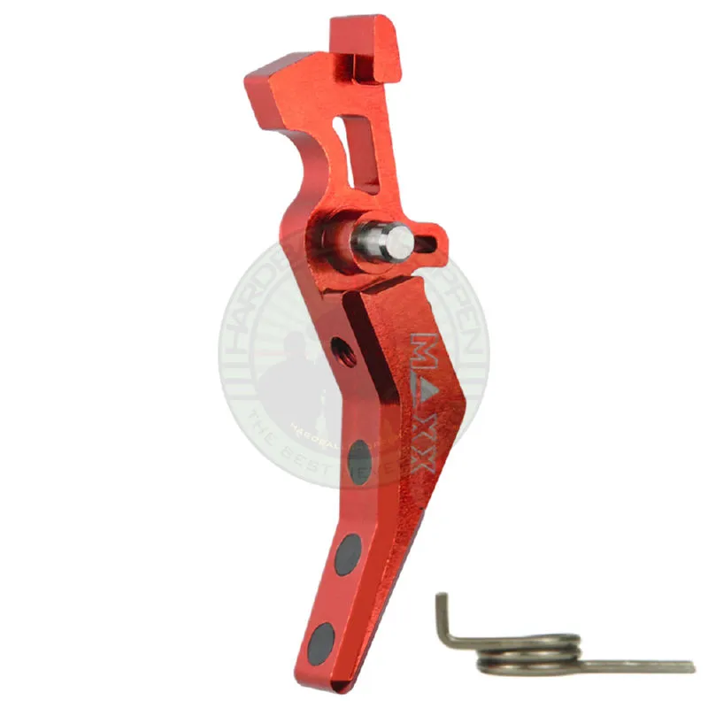 CNC Aluminum Advanced Trigger Style B, Rød