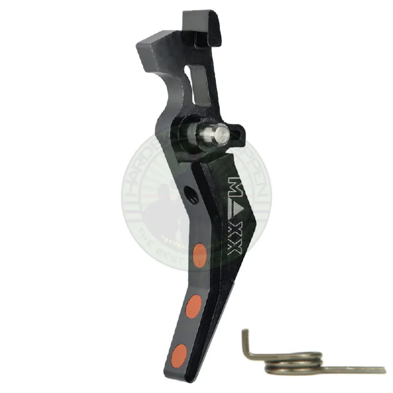 CNC Aluminum Advanced Trigger Style B, Sort