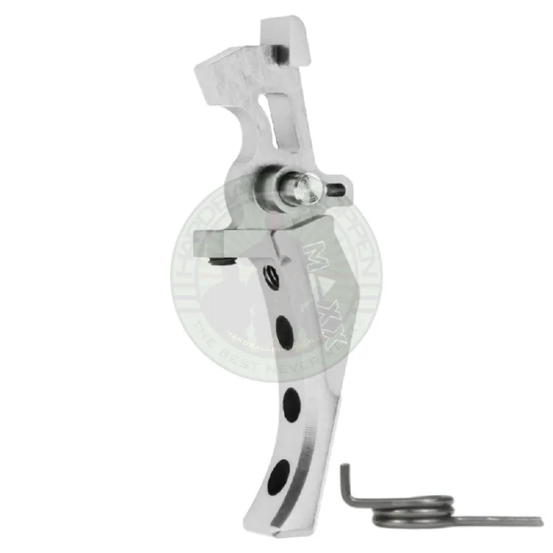CNC Aluminum Advanced Speed Trigger Style D, Sølv