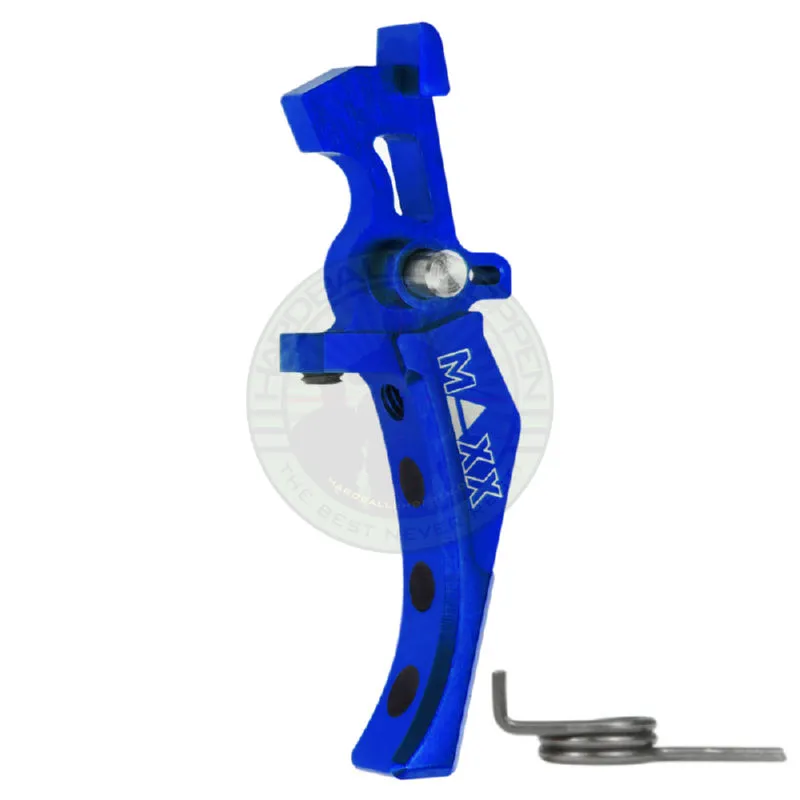 CNC Aluminum Advanced Speed Trigger Style D, Blå