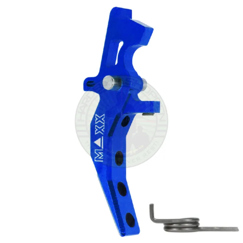 CNC Aluminum Advanced Speed Trigger Style C, Blå