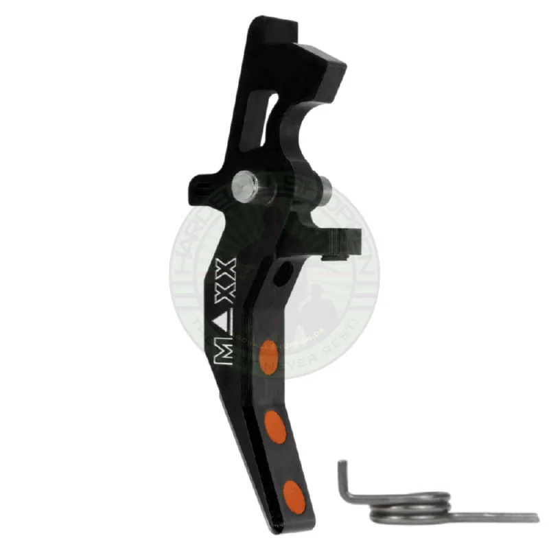 CNC Aluminum Advanced Speed Trigger Style C, Sort