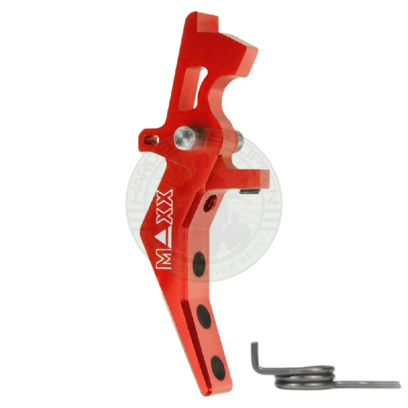 CNC Aluminum Advanced Speed Trigger Style B, Rød