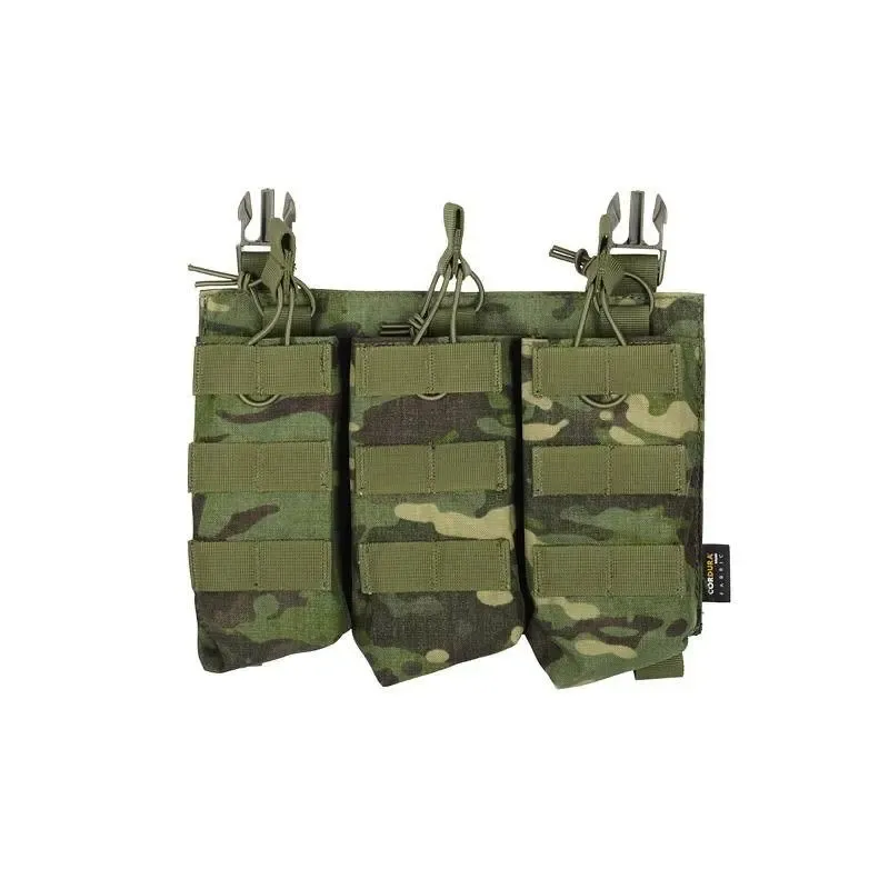 Triple Pouch AK Clip · Multicam Tropic