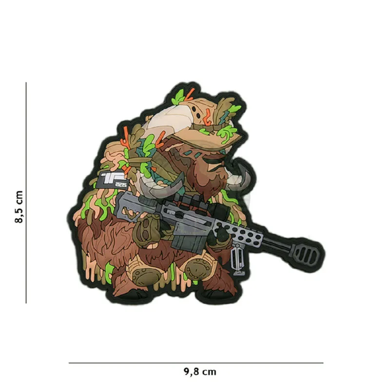 3D PVC, Sniper Ox no.3 · Negro