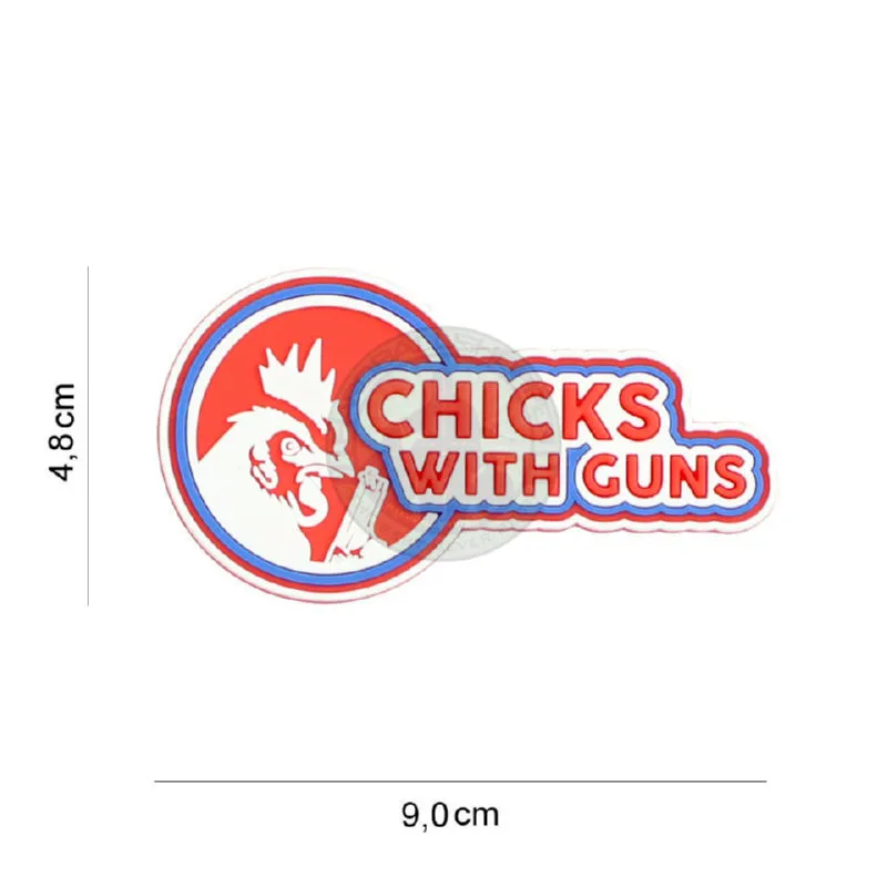 3D PVC, Chicks with Guns, Rød
