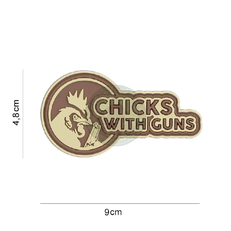 3D PVC, Chicks with Guns · Coyote