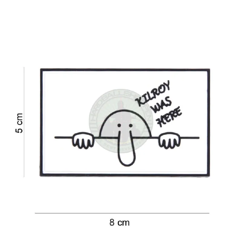 3D PVC, Kilroy Was Here, Hvid