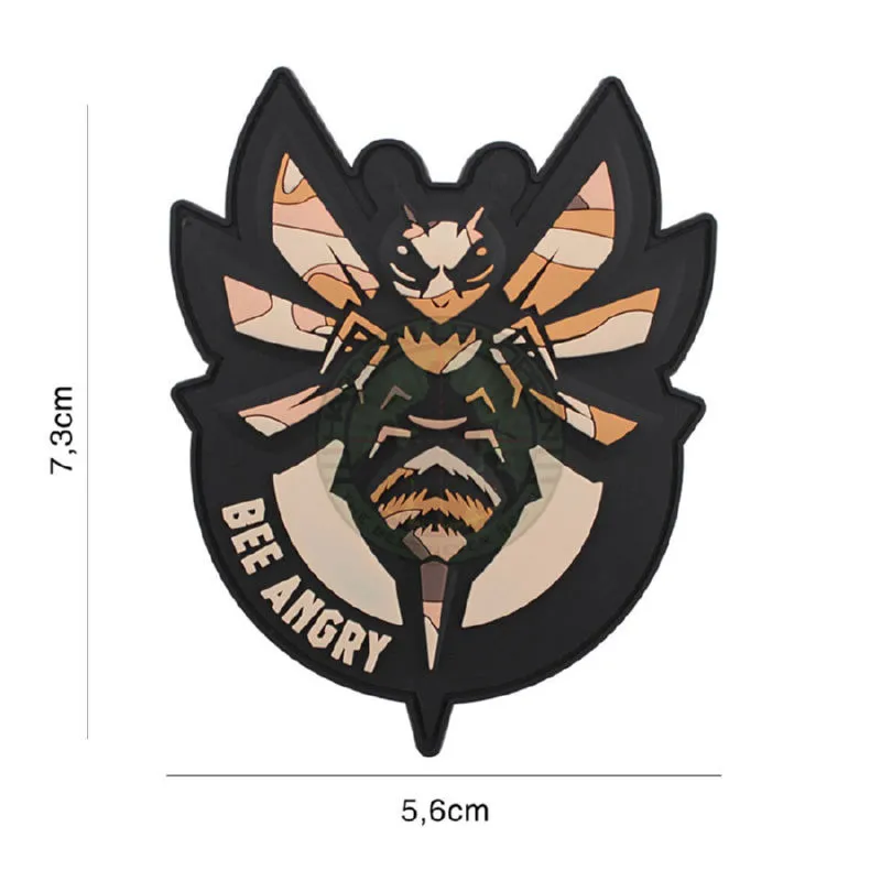 3D PVC, Bee Angry · Woodland