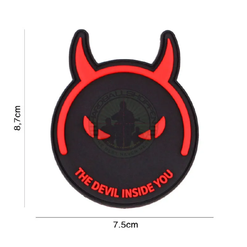 3D PVC, the Devil Inside You, Sort/Rød