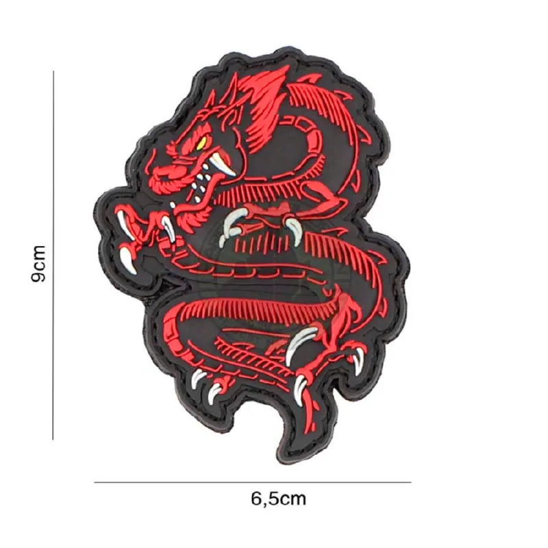 3D PVC, Dragon, Rød