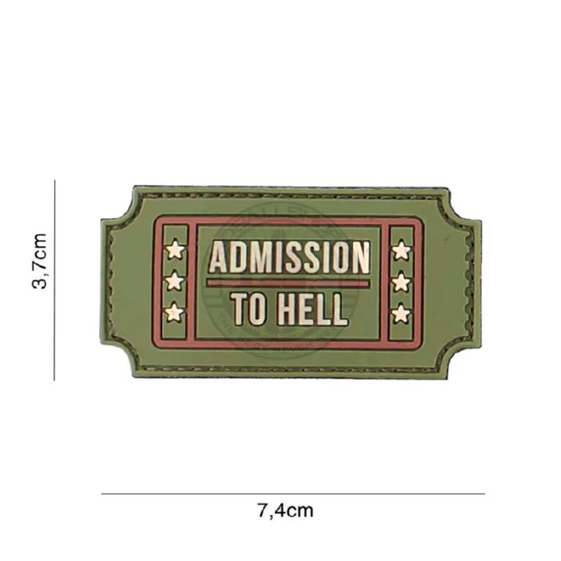 3D PVC, Admission to Hell, Grøn