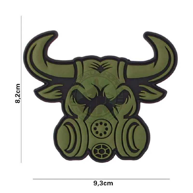 3D PVC, Gasmask Bull, Grøn