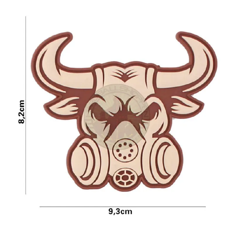 3D PVC, Gasmask Bull · Tan / FDE