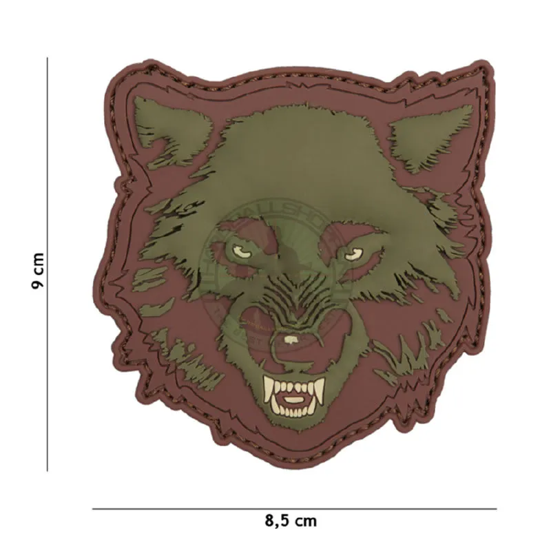 3D PVC, Wolf, Grøn
