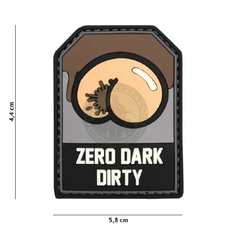 3D PVC, Zero Dark Dirty, Sort/Grå