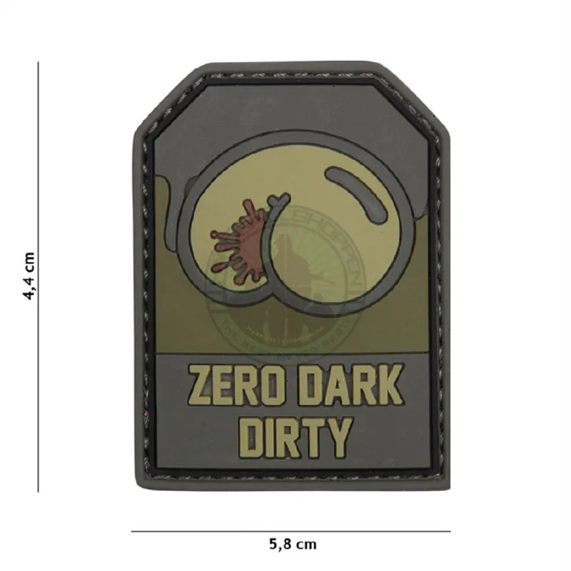 3D PVC, Zero Dark Dirty, Grøn/Grå
