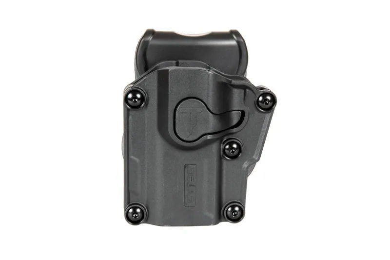 Mega-Fit Universal Holster, Venstre, Sort