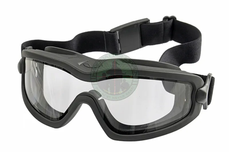 Ballistic Goggle, V2G-PLUS Clear, Antidug, Frame · Negro