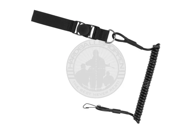 Pistol Lanyard, Sort · Negro
