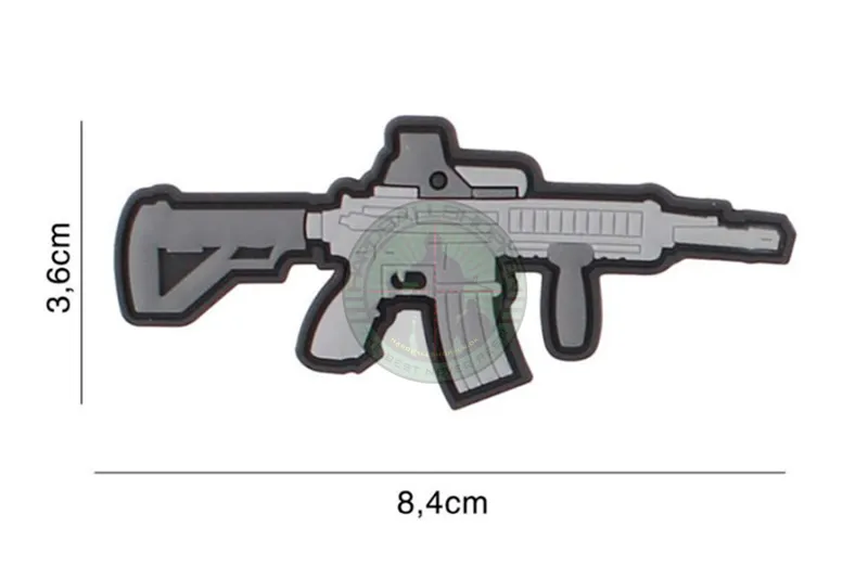 Patch 3D PVC M4