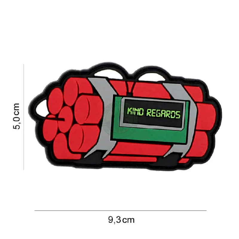 3D PVC, Kind Regards · Rojo