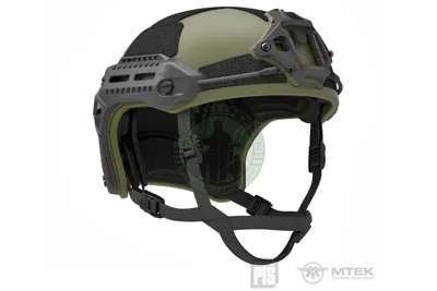 PTS MTEK Flux Helmet Oliven