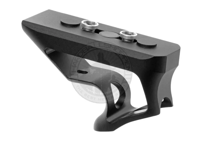 Metal – CNC KeyMod Short Angled Grip, Sort