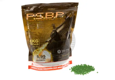 G&g – Perfect BB’s 0,25 gr 4000 Stk, Grøn